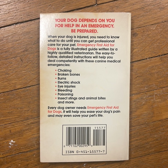 1988 Emergency First Aid for Dogs - Picture 2 of 7